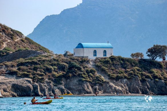 Agios Stefanos - plaża, kościół oraz ruiny bazyliki 33