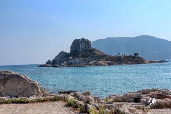 Agios Stefanos - plaża, kościół oraz ruiny bazyliki 36