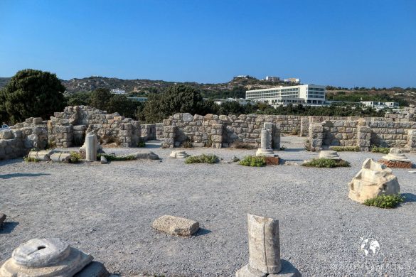 Agios Stefanos - plaża, kościół oraz ruiny bazyliki 42