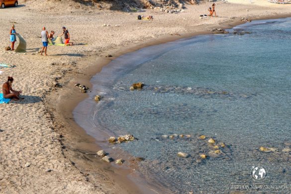 Agios Stefanos - plaża, kościół oraz ruiny bazyliki 47